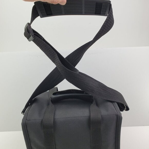 Canon Camera Bag Shoulder Mid-Size Canvas Padded Divider Compartments Strap - Picture 10 of 12